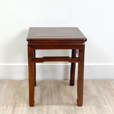 Circa 1920 Chinese Mu Wood Stool