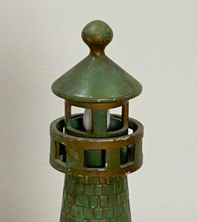 Circa 1920 Lighthouse Lamp USA