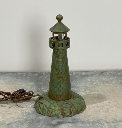 Circa 1920 Lighthouse Lamp USA