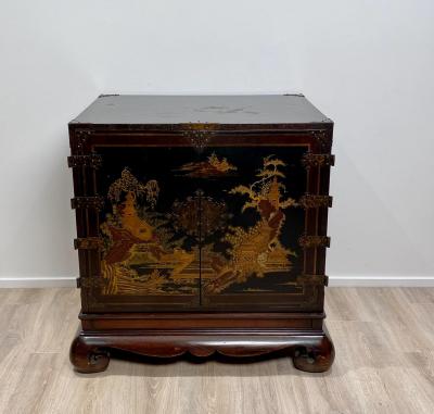 Circa 1920 Vintage Japanese Cabinet