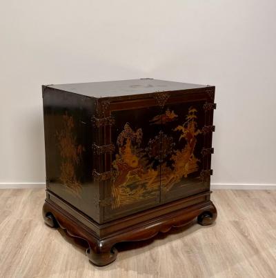 Circa 1920 Vintage Japanese Cabinet
