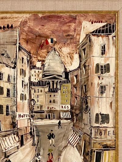 Circa 1950 Abstract View of Paris France 