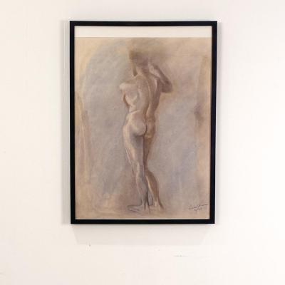 Circa 1950 Figural Sketch American