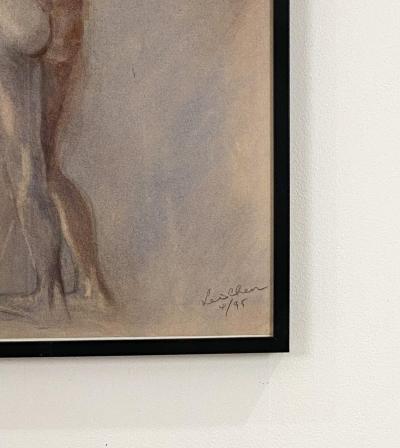 Circa 1950 Figural Sketch American