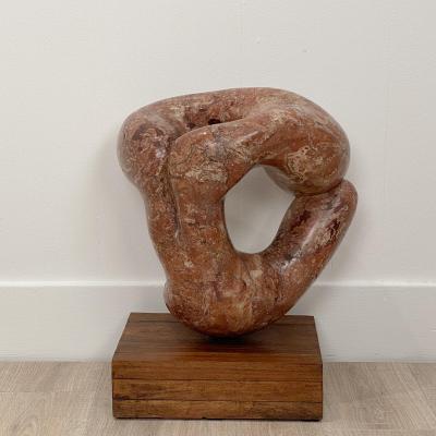 Circa 1950 South East Asian Stone Figural Sculpture