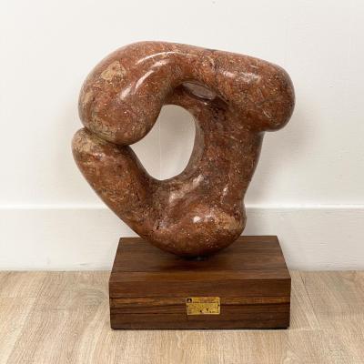 Circa 1950 South East Asian Stone Figural Sculpture