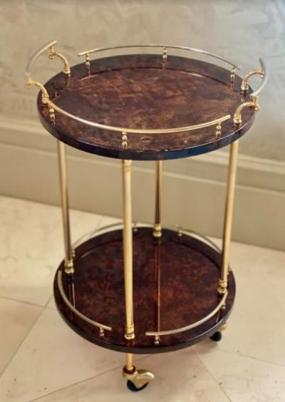 Circa 1960 Aldo Tura Drinks Table