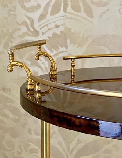 Circa 1960 Aldo Tura Drinks Table