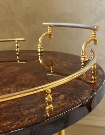 Circa 1960 Aldo Tura Drinks Table