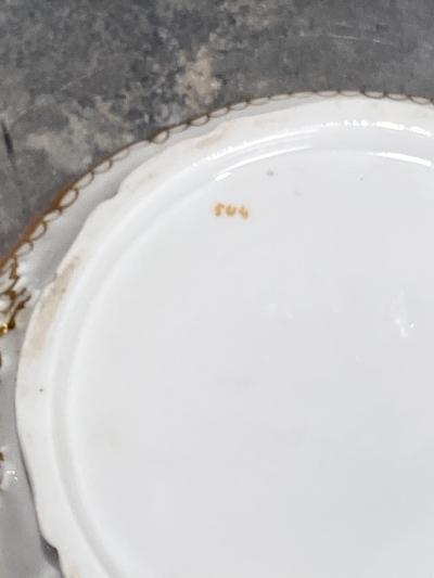 Circa 19th Century Paris Porcelain Covered Bowl France