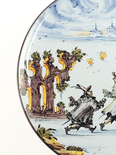 Circa 20th Century Vallari Charger Italy