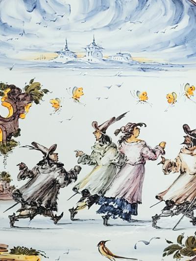 Circa 20th Century Vallari Charger Italy