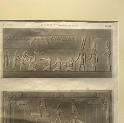 Circa Early 19th Century French Engraving From The Description de lEgypte 