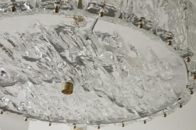 Circular Ice Block Ceiling Fixture