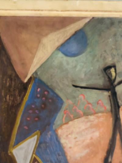 Circus Colorful Modern Painting