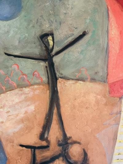 Circus Colorful Modern Painting