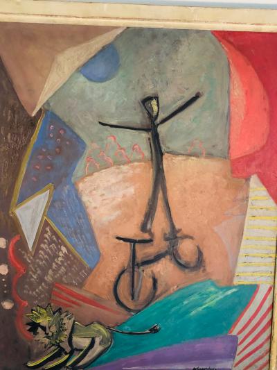 Circus Colorful Modern Painting