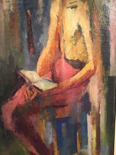 Ciro Oduber Arosemena Seated Man 1950