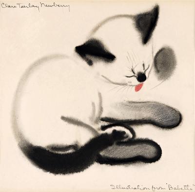 Clare Turlay Newberry Babette the Cat Female Illustrator