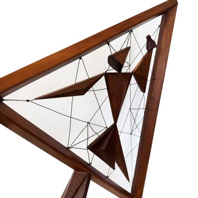 Clarence Teed Unique Tensile Sculpture by Clarence Teed
