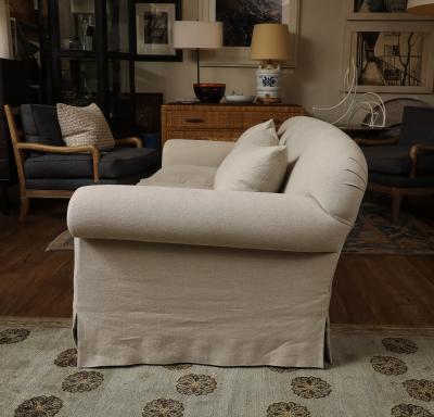 Classic Linen Sofa