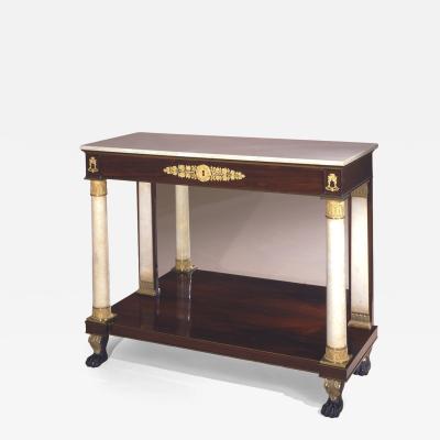 Classical Bronze Mounted Pier Table