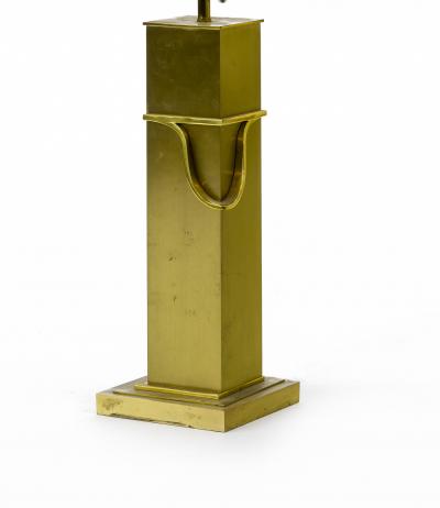 Classy pair of gold bronze table lamp