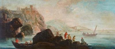 Claude Joseph Vernet Italian Landscape in the Manner of Vernet