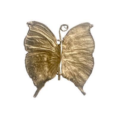 Claude Lalanne CLAUDE LALANNE FRENCH BRONZE BROOCH PAPILLON OR BUTTERFLY