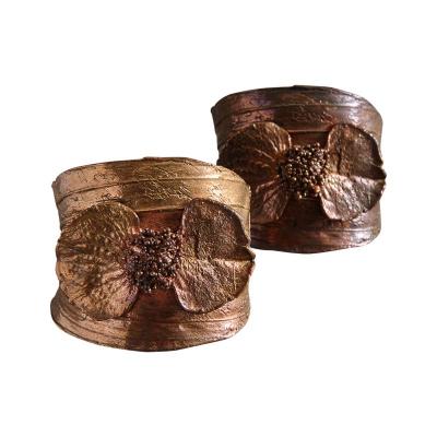 Claude Lalanne Pair of Cuff Bracelets