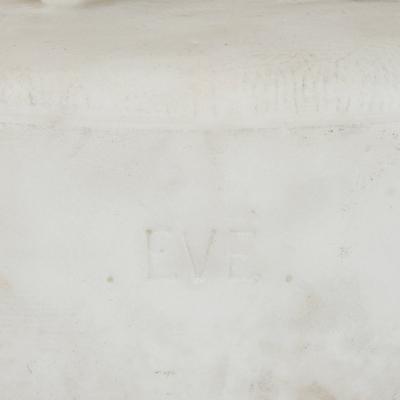 Claude Michaud Eve Biblical marble figure by Claude Michaud