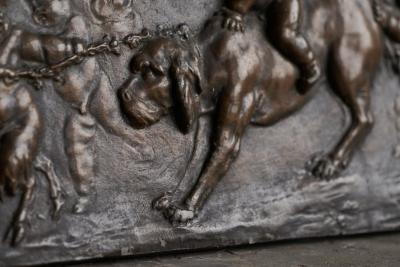 Claude Michel Clodion Claude Michel Clodion Bas Relief Plaque in Bronze 19th Century