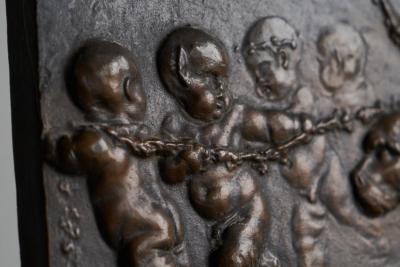 Claude Michel Clodion Claude Michel Clodion Bas Relief Plaque in Bronze 19th Century