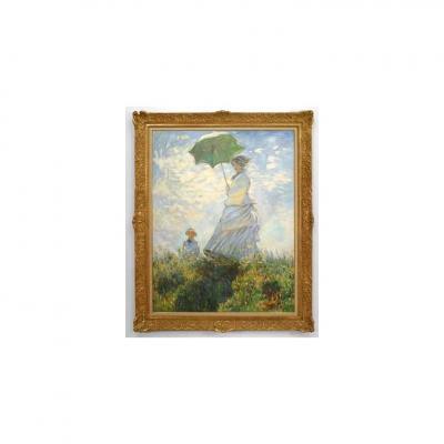 Claude Monet Madame Monet and Her Son 