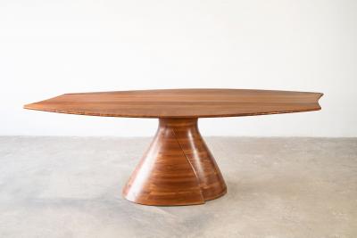 Claude Terrell Magnum Opus Dining Set 1970s Organic Studio Crafted Modernism