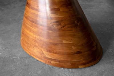 Claude Terrell Magnum Opus Dining Set 1970s Organic Studio Crafted Modernism