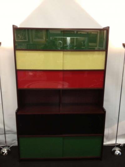 Claude Vassal Claude Vassal French 50s Book shelf Cabinet