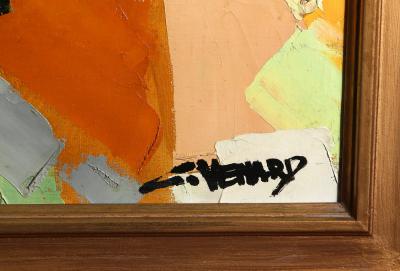 Claude Venard Nature morte au vase