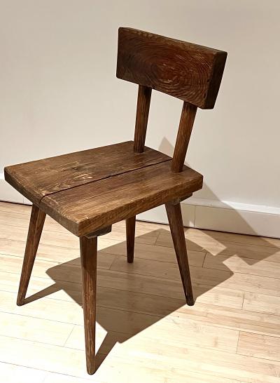 Claude l z Claude L z pour Les Ateliers de Marolles brutalist chair