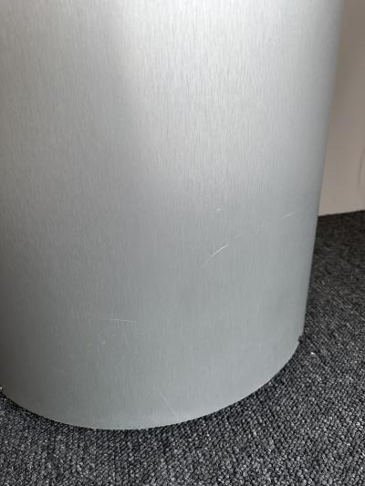 Claudio Salocchi Dry Bar Cart Stainless Steel by Claudio Salocchi Italy 1970s