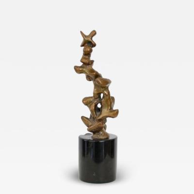 Claudio Trevi CLAUDIO TREVI 1928 1987 ABSTRACT BRONZE SCULPTURE ITALY