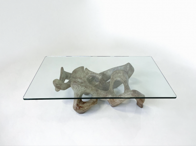 Claudio Trevi Mid Century Modern Coffee Table attributed to Claudio Trevi 1970s