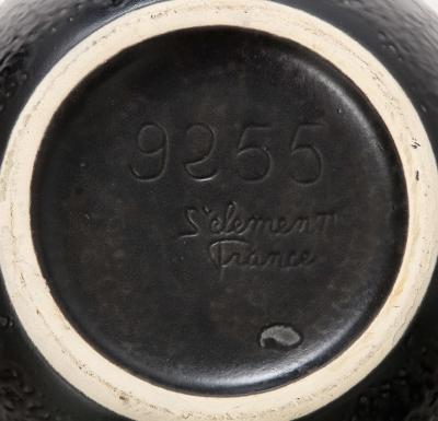 Claudius Linossier Claudius Linossier Dindanerie Vase France c 1930 signed numbered