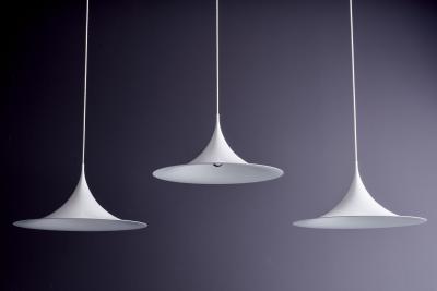 Claus Bonderup Set of Three Midi Semi Pendants for Fog M rup