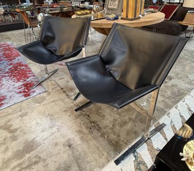 Clement L Meadmore Pair of Max Gottschalk Dining Chairs