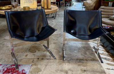 Clement L Meadmore Pair of Max Gottschalk Dining Chairs
