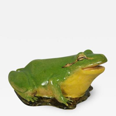 Clement Massier Clement Massier Frog Figure