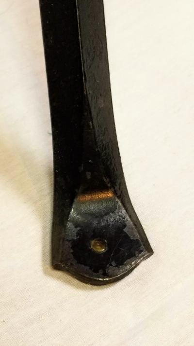 Cleo Baldon Cleo Baldom Round Wrought Iron Round Smoked Oak Dining Table El Monte CA 1960s