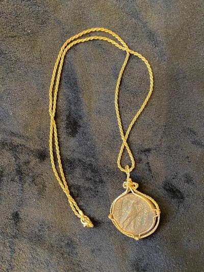 Cleopatra Coin from Ancient Egypt