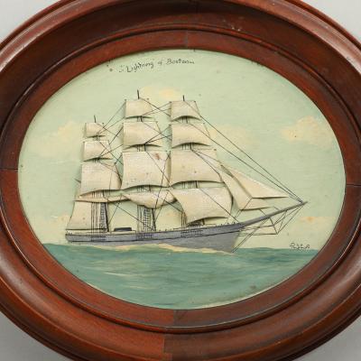 Clipper Ship Lightning of Boston